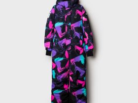 Комбинезон текстильный с полиуретановым покрытием для девочек