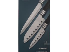 Набор из 3-х кухонных ножей Fissman Minamino