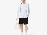 Мужские шорты Lacoste из органического хлопка