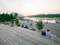 Ярыгинская набережная г. Красноярска