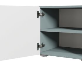 Тумба прикроватная детская Арчи 45x44 Серо-зеленый