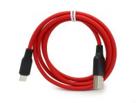 Кабель Hoco X21 Plus USB/Micro-USB 2.4A 100см (красный)