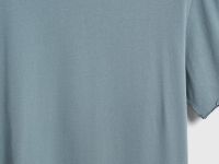 Футболка с необработанным краем, Зеленый