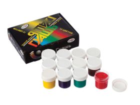 Набор гуаши Гамма 12 цв*20 мл художественная