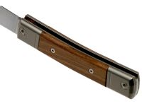 Складной нож LionSteel BestMan Drop, сталь M390, рукоять Santos wood
