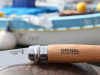 Складной Нож Opinel Stainless steel №8, нержавеющая сталь Sandvik 12C27, бук, 123080