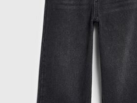 Широкие джинсы для девочек, Серый