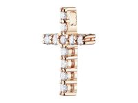 Подвеска из красного золота с бриллиантами э0201пд11159100