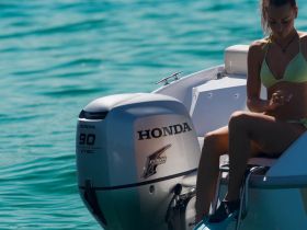 4х-тактный лодочный мотор HONDA BF 90 DK4 LRTU