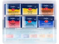 Набор акварели "Ладога" Городской этюд 6 шт х 2,5 мл, в пластиковом коррексе