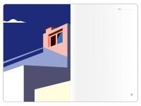 Тетрадь в точку на сшивке Greenwich Line "Journeys" А5 40 л 80 г, твин-лак, тон. Блок