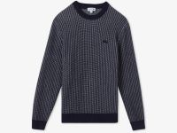 Мужской свитер Lacoste из смеси хлопка и шерсти