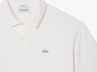 Мужская рубашка-поло Lacoste свободного кроя из плотного хлопка