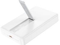 Внешний аккумулятор Hoco J125A Power MagSafe 10000mAh Type-C/подставка (белый)
