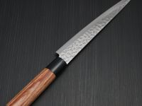 Нож кухонный для нарезки Kanetsune, сталь DSR1K6, рукоять pakka wood