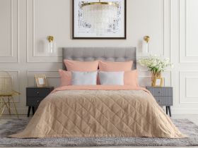 Покрывало Losanga, бежевое