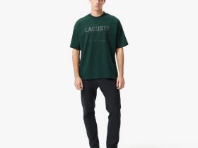 Мужская футболка Lacoste оверсайз