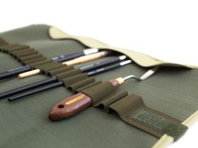 Скрутка для хранения кистей Малевичъ 34х48 см, оливковый