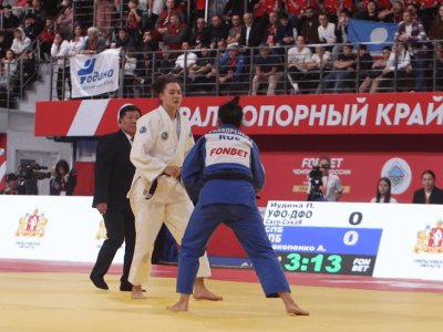 Дзюдоистка из Якутии Полина Иудина стала пятой на чемпионате России