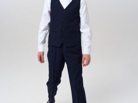 Комплект текстильный для мальчиков: брюки, жилет