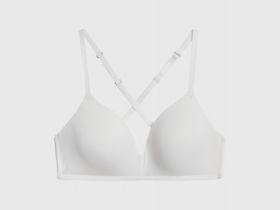 Бюстгальтер с формованными чашками, Белый