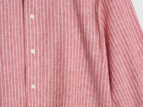 Рубашка изо льна с хлопком, Розовый