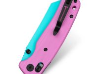 Складной нож Bestechman Cicada's Wing, сталь 10Cr15MoV, рукоять G10, розовый