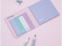 Флажки-закладки и самоклеящиеся блоки в наборе MESHU "Dew", 74*74мм, 60*15мм, 25л., европодвес