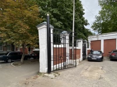 Ограда с воротами