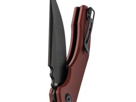 Складной нож CIVIVI Bluetick, сталь 14C28N, рукоять G10, burgundy