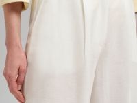 Брюки-палаццо изо льна и вискозы