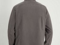 Рубашка из тенселя полуприлегающего силуэта