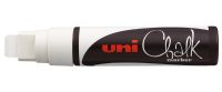 Маркер меловой Uni PWE-17K, 15 мм, белый