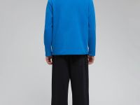 Толстовка-поло с накладным карманом