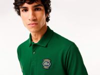 Мужское эластичное поло Lacoste Regular Fit