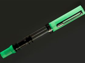 Ручка перьевая TWSBI ECO Glow, Зеленый, M