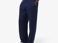 Женские брюки Lacoste из смеси льна