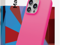 Клип-кейс VLP Aster Case с MagSafe для Apple iPhone 15 Pro Max розовый