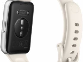 Умные часы HUAWEI Band 11 алюминевые серебристые, с белым ремешком