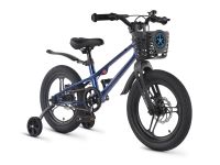 Детский велосипед Maxiscoo Shark Pro 16, год 2026, цвет Синий