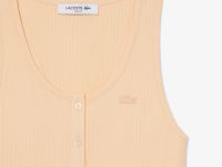 Женская хлопковая футболка Lacoste