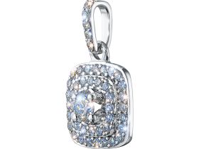 Подвеска из белого золота э4712пд07210131