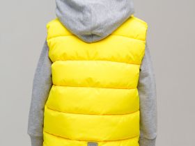 Жилет текстильный с полиуретановым покрытием для мальчиков