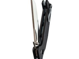 Складной нож Obertech ns-02 Tanto satin, сталь VG-10, рукоять G10, черный