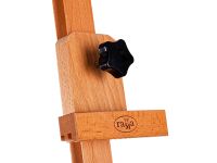 Мольберт напольный Лира с наклонной штангой Гамма "Студия", 65,5*85*164(225) см, бук