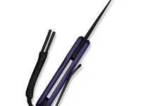 Складной нож CIVIVI Purr, сталь Nitro-V, рукоять G10, фиолетовый