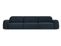 Диван прямой Лилт-2 Велюр Темно-синий