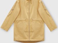 Ветровка с капюшоном с добавлением хлопка