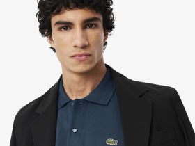 Мужское поло Lacoste L1212 классического кроя