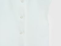 Укороченный жилет, Белый